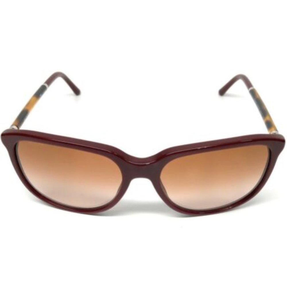Burberry Women's Burgundy Sunglasses! - Picture 2 of 3